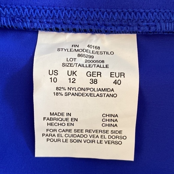 Swim skirt by Caribbean Joe. Size 10. - Picture 6 of 10